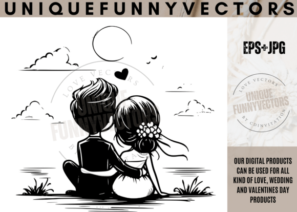 Capturing Romance: The Charm of Love and Wedding Illustrations 278
