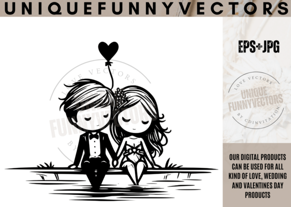 Infuse Your Designs with Love: The Magic of Wedding Couple SVGs