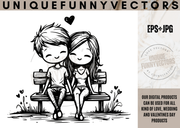 Wedding Couple Svg and Stick Vectors 316: A Designer's Delight